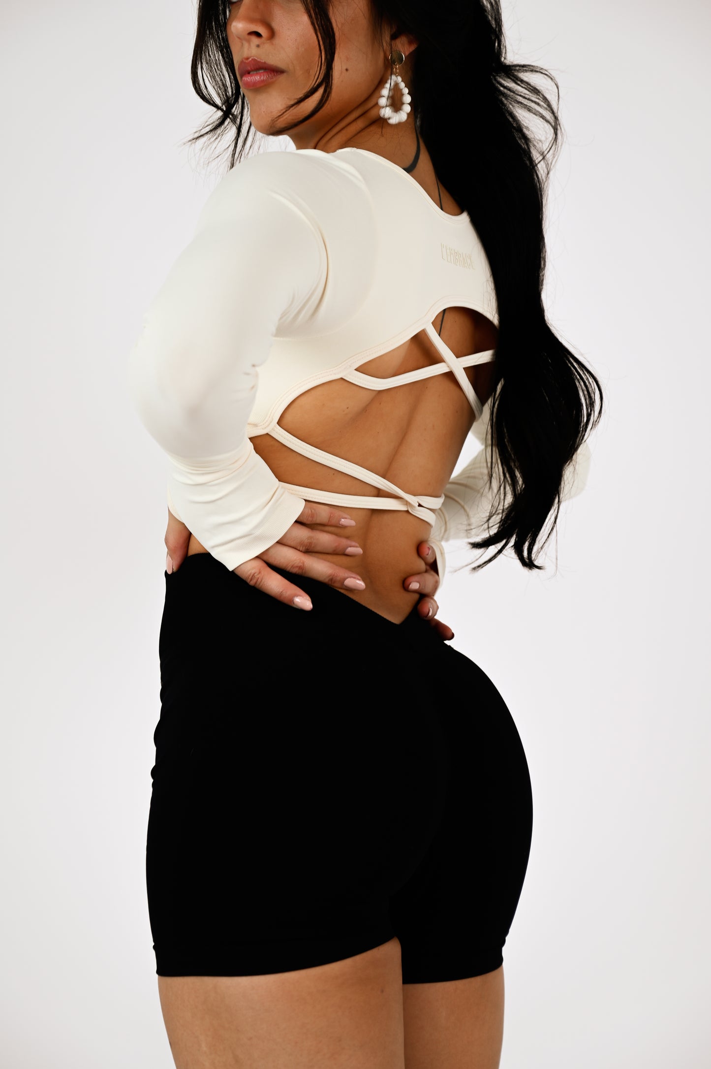 ÉLANCÉ SHORTS by L´ Embrace - BLACK