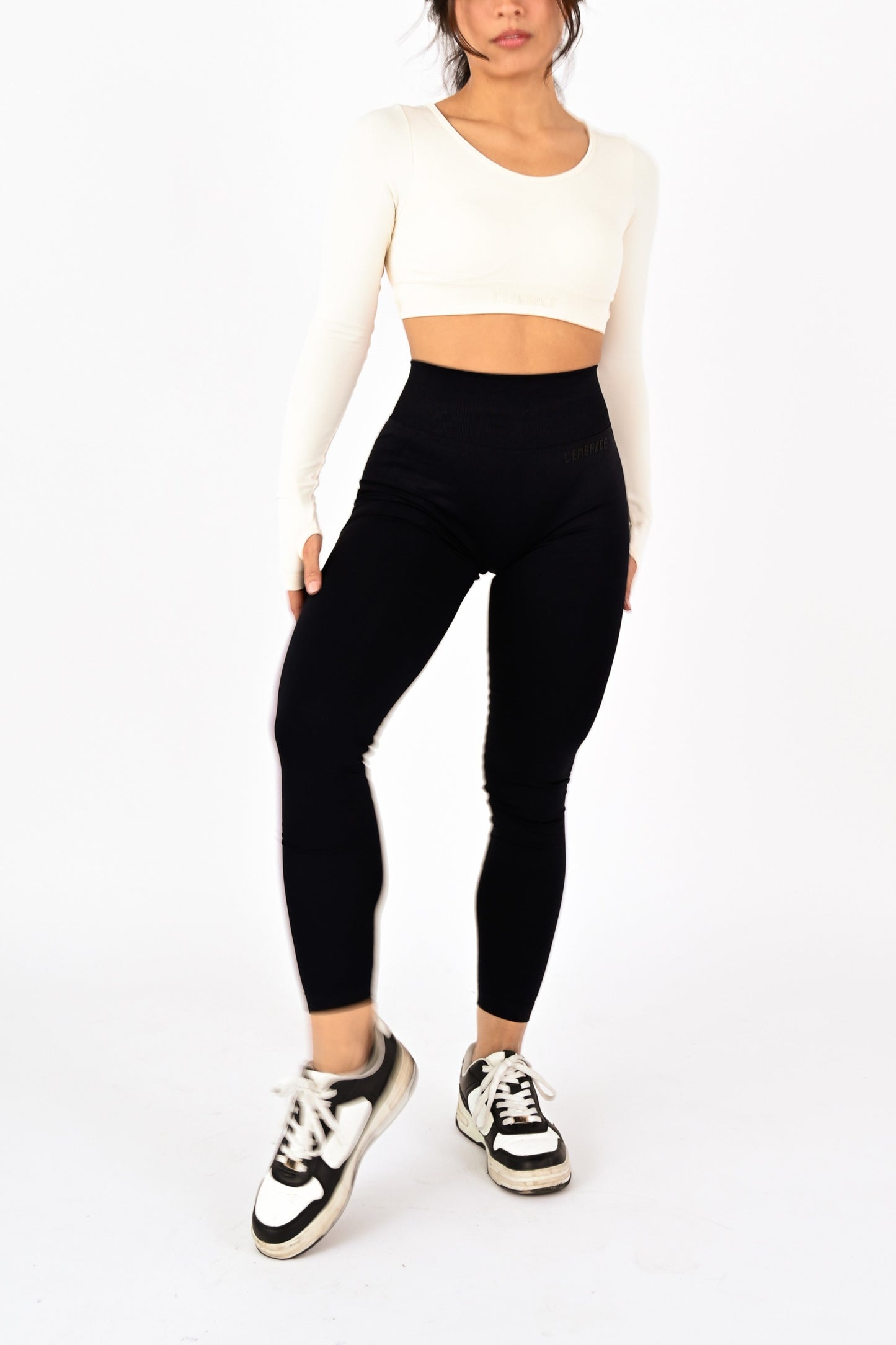 ÉLANCÉ LEGGING by L' Embrace - BLACK