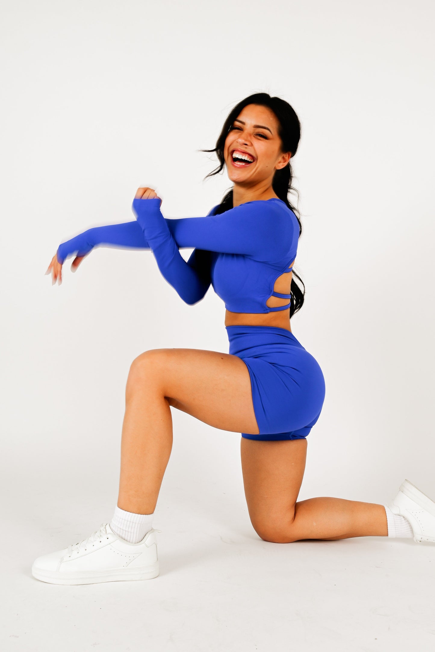 ÉLANCÉ SHORTS by L´ Embrace - BLUE