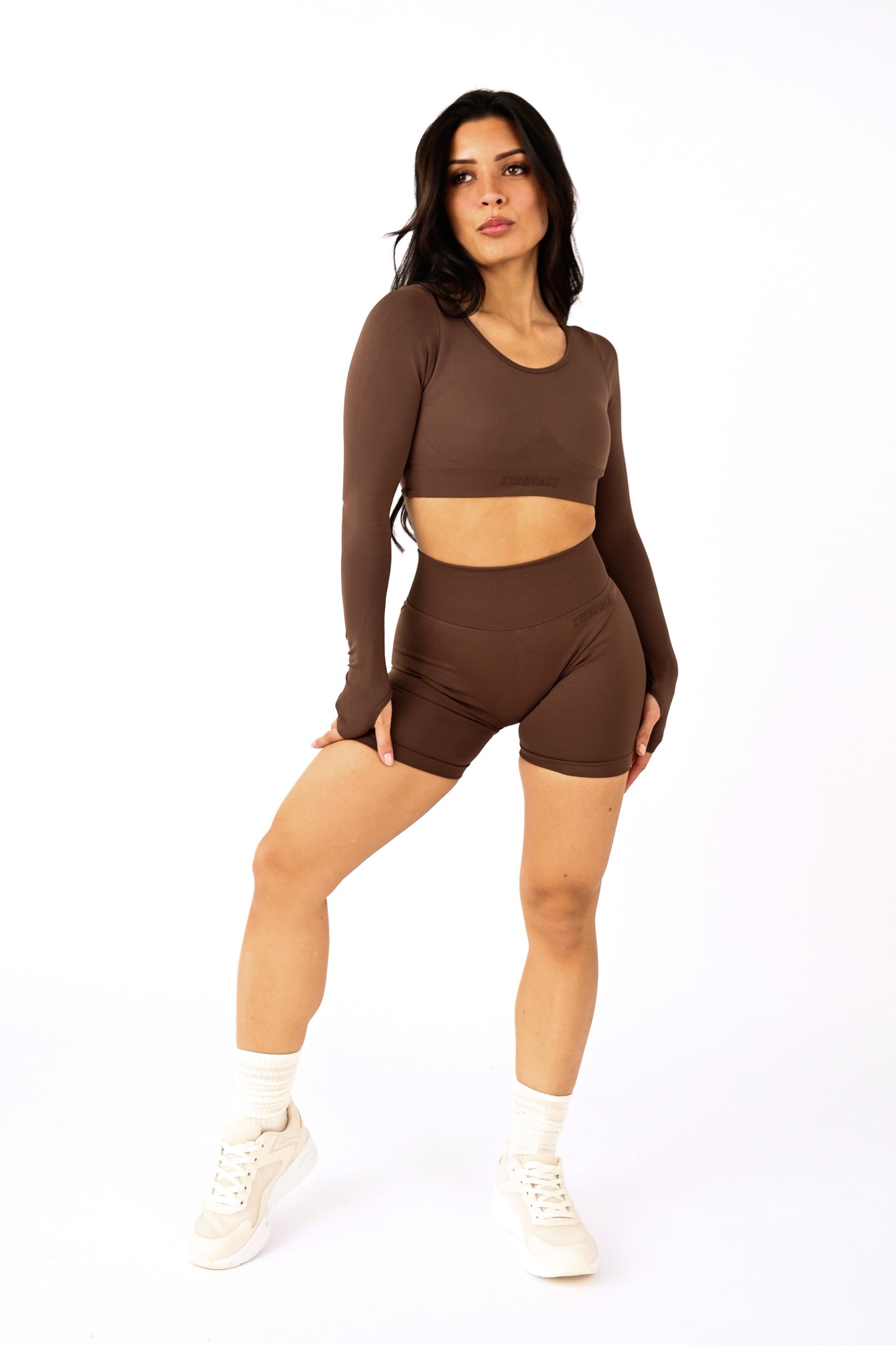ÉLANCÉ SHORTS by L´ Embrace - BROWN